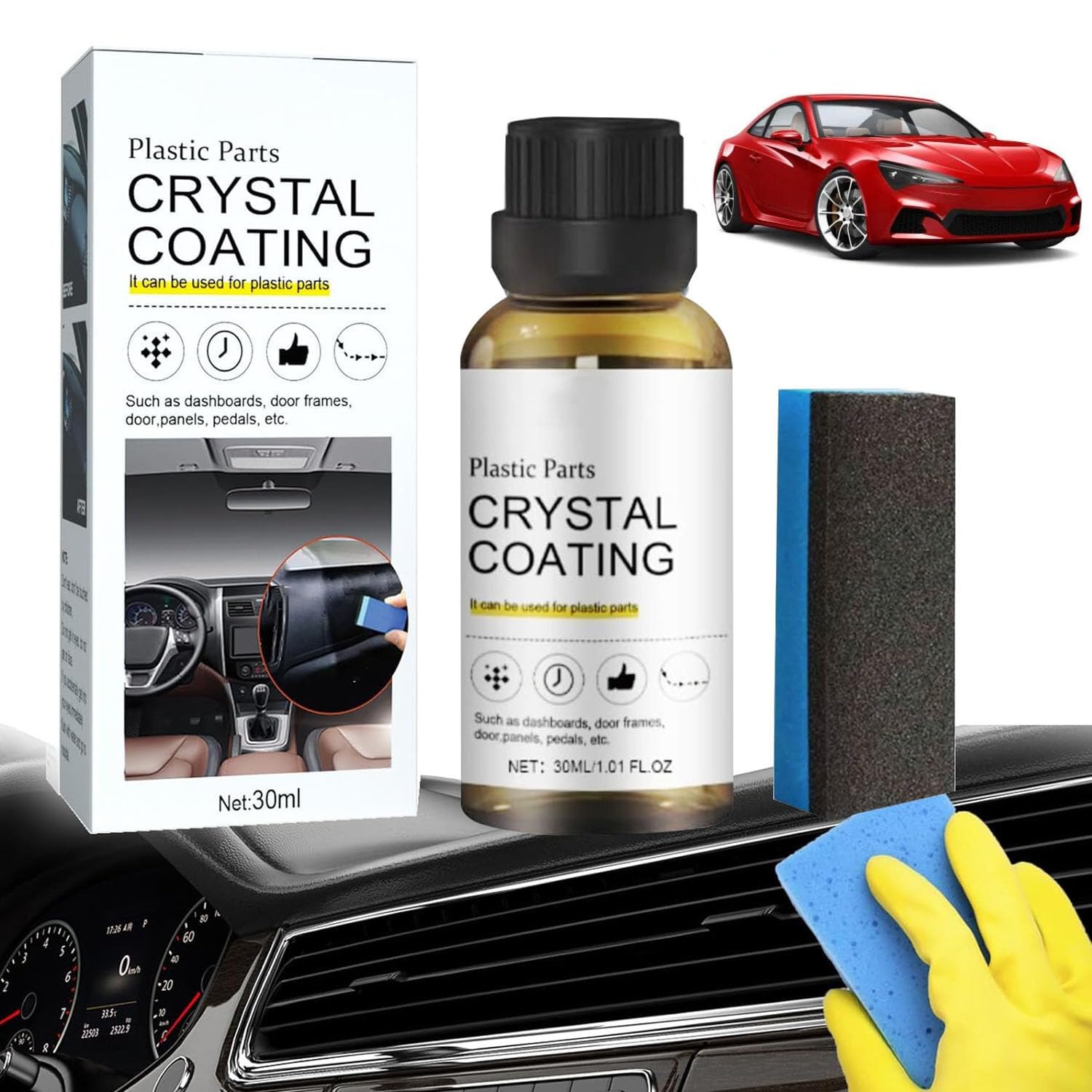 Plastics Parts Crystal Coating